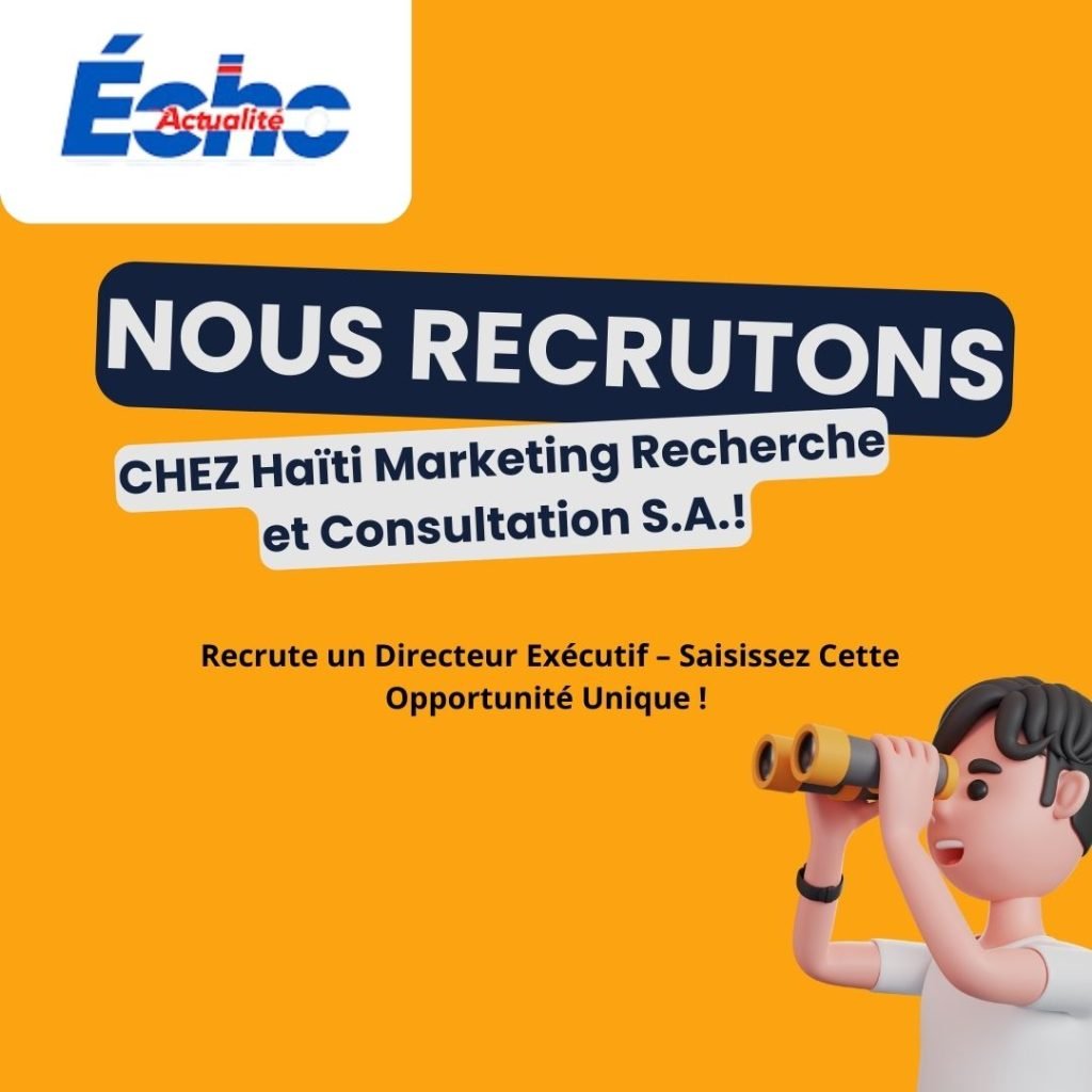 Recrutement Directeur Exécutif Haïti