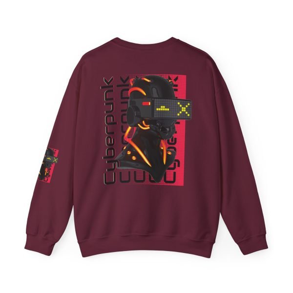 1017143985704158162_2048.jpeg Cyberpunk Unisex Crewneck Sweatshirt - Trendy Streetwear for Gamers