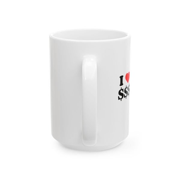 10623181543441330511_2048.jpeg I Love Money Lucky Ceramic Mug - Perfect Gift for St. Patrick's Day or Everyday Motivation