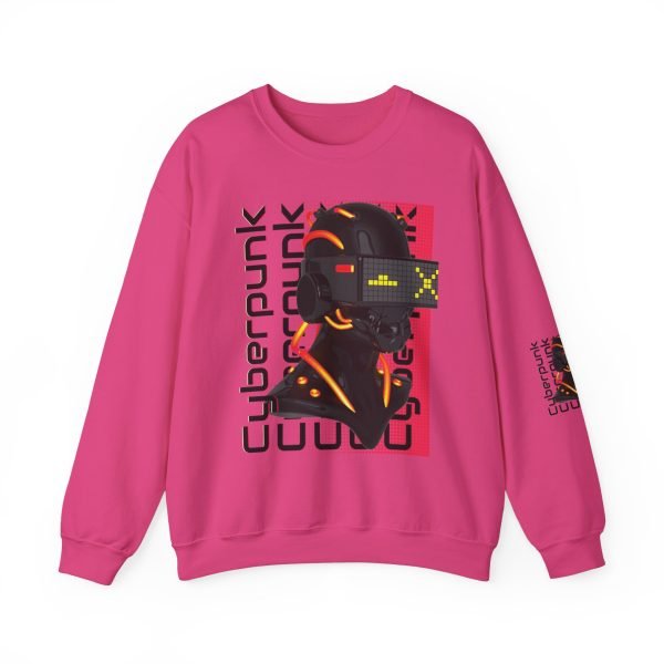 10849011504042962387_2048.jpeg Cyberpunk Unisex Crewneck Sweatshirt - Trendy Streetwear for Gamers