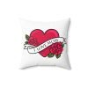 11124483675087015585_2048.jpeg Mother's Day Decorative Pillow - 'I Love Mom' & Personalized Rose Design