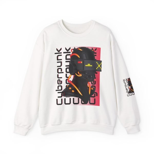 11214144231492244275_2048.jpeg Cyberpunk Unisex Crewneck Sweatshirt - Trendy Streetwear for Gamers