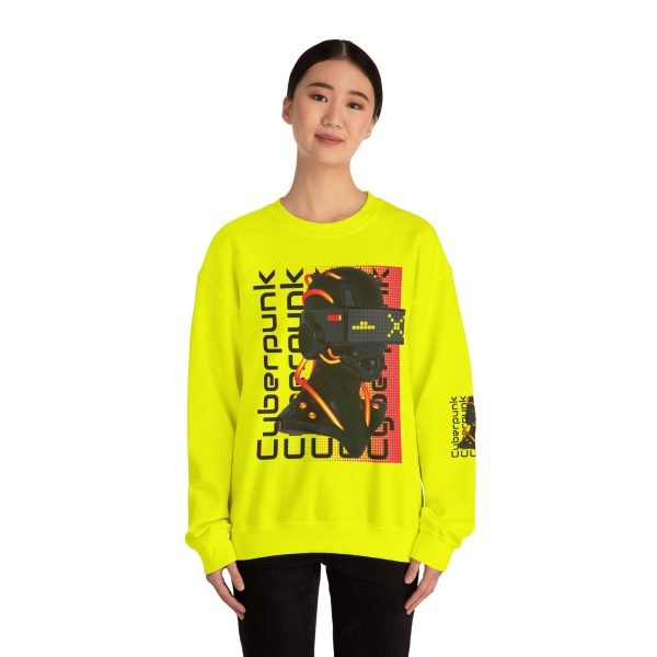 15357115543563706310_2048.jpeg Cyberpunk Unisex Crewneck Sweatshirt - Trendy Streetwear for Gamers