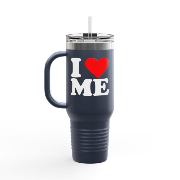 1619495376433288110_2048.jpeg Insulated Travel Mug - I ❤️ ME - 40oz Self-Love Tumbler for Everyday Use