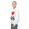 17855698299144599267_2048.jpeg I Love Money Unisex Lightweight Crewneck Sweatshirt - Casual Fashion for Budget Lovers