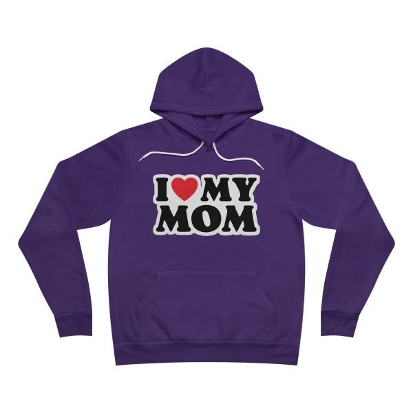 3548397442879170081_2048-4.jpeg I ❤️ My Mom Hoodie - Cozy Unisex Pullover for Mother's Day & Everyday Love