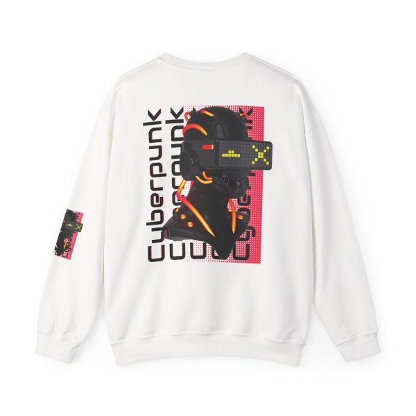 3725243511081311773_2048.jpeg Cyberpunk Unisex Crewneck Sweatshirt - Trendy Streetwear for Gamers