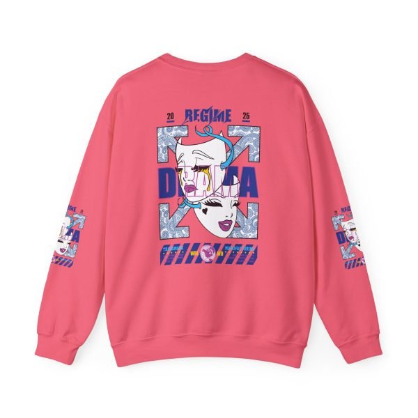 4022470496328399182_2048.jpeg Trendy Unisex Graphic Crewneck Sweatshirt - Regime Design