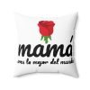 4213149638026561327_2048.jpeg Mother's Day Decorative Pillow - 'I Love Mom' & Personalized Rose Design