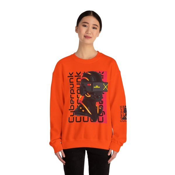5442189574635715383_2048.jpeg Cyberpunk Unisex Crewneck Sweatshirt - Trendy Streetwear for Gamers