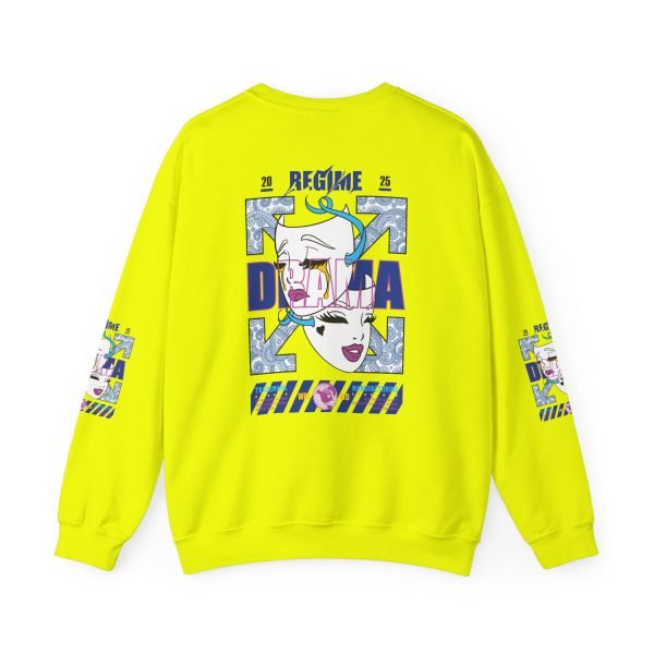 5586136613606917015_2048.jpeg Trendy Unisex Graphic Crewneck Sweatshirt - Regime Design