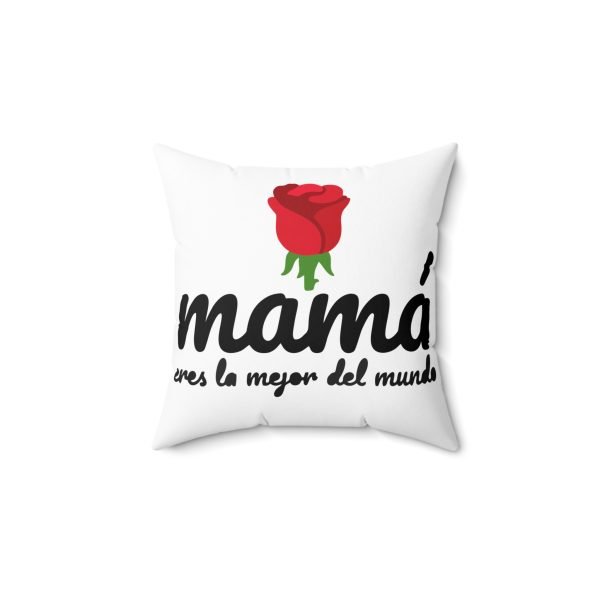 5612001457596532186_2048.jpeg Mother's Day Decorative Pillow - 'I Love Mom' & Personalized Rose Design