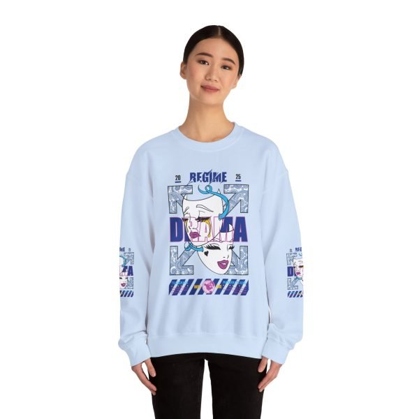 5904823819683011439_2048.jpeg Trendy Unisex Graphic Crewneck Sweatshirt - Regime Design