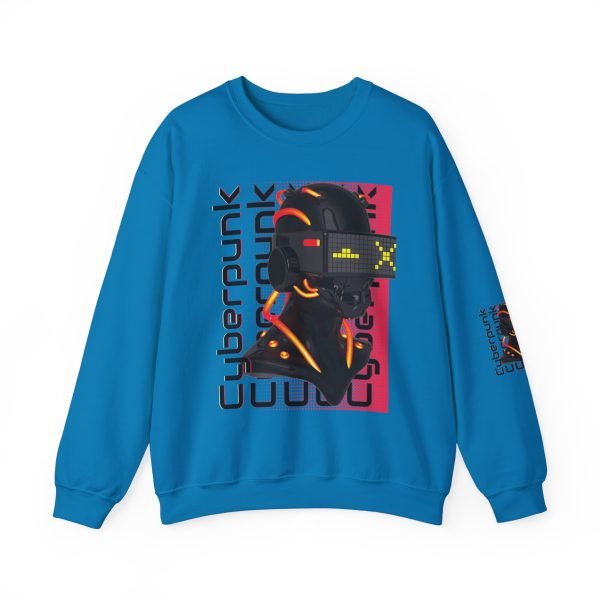 6044752812241051327_2048.jpeg Cyberpunk Unisex Crewneck Sweatshirt - Trendy Streetwear for Gamers