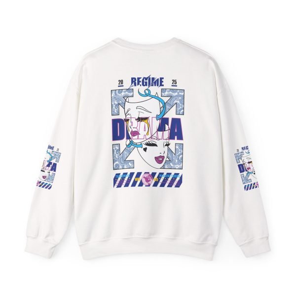 7743588170271127108_2048.jpeg Trendy Unisex Graphic Crewneck Sweatshirt - Regime Design
