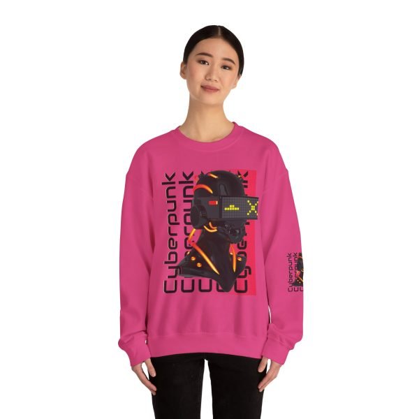 7766641153721383117_2048.jpeg Cyberpunk Unisex Crewneck Sweatshirt - Trendy Streetwear for Gamers