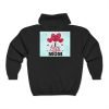 9246463263687202643_2048.jpeg Love Mom Full Zip Hoodie for Mother's Day