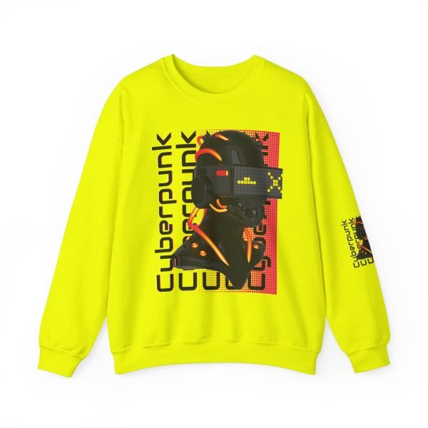 9608004058669052334_2048.jpeg Cyberpunk Unisex Crewneck Sweatshirt - Trendy Streetwear for Gamers