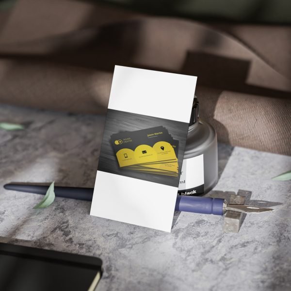 10405577852373800332_2048.jpeg Custom Business Cards for Ministry, Professional Networking Cards, Personalized Church Cards, Green Business Identity, Psalm-Inspired Cards