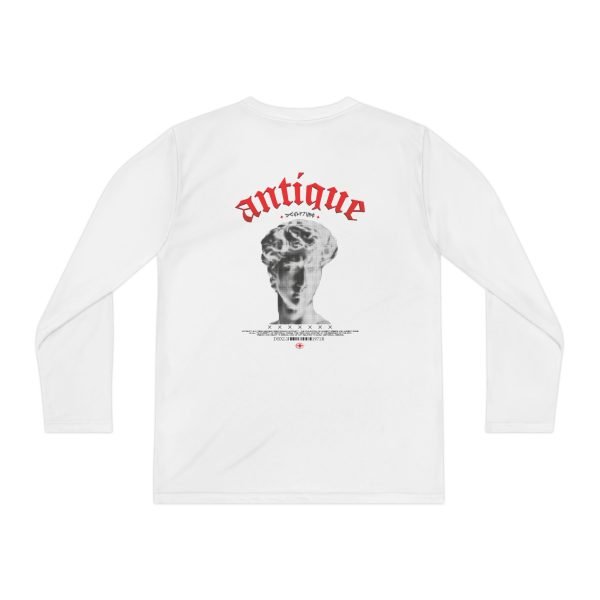12794276072557563208_2048.jpeg Antique Themed Youth Long Sleeve Tee - Stylish Classic Design