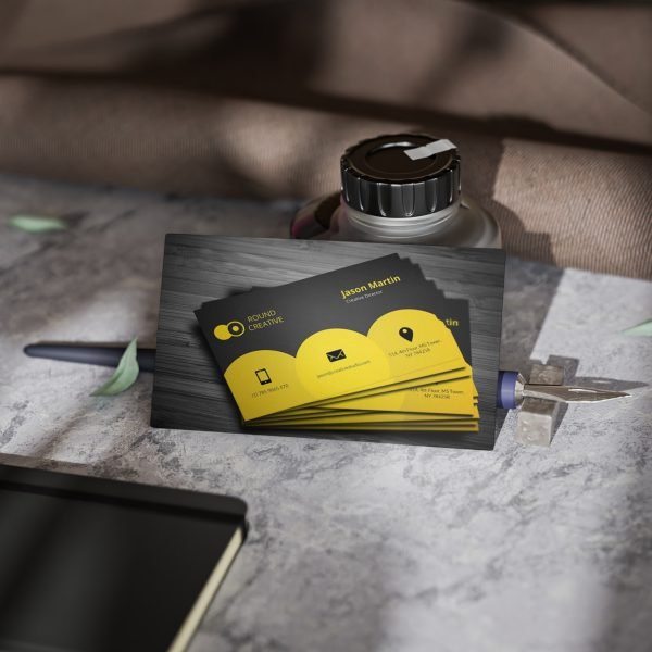 5648739957167136626_2048.jpeg Custom Business Cards for Ministry, Professional Networking Cards, Personalized Church Cards, Green Business Identity, Psalm-Inspired Cards