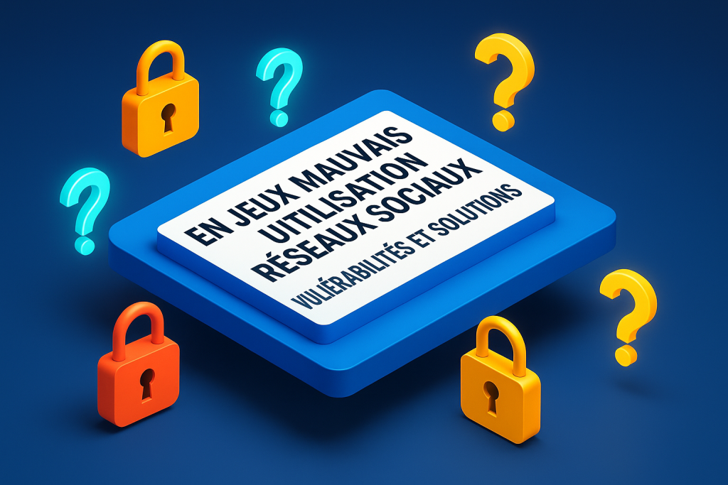 En Jeux Mauvais Utilisation Réseaux Sociaux – Vulnérabilités et Solutions