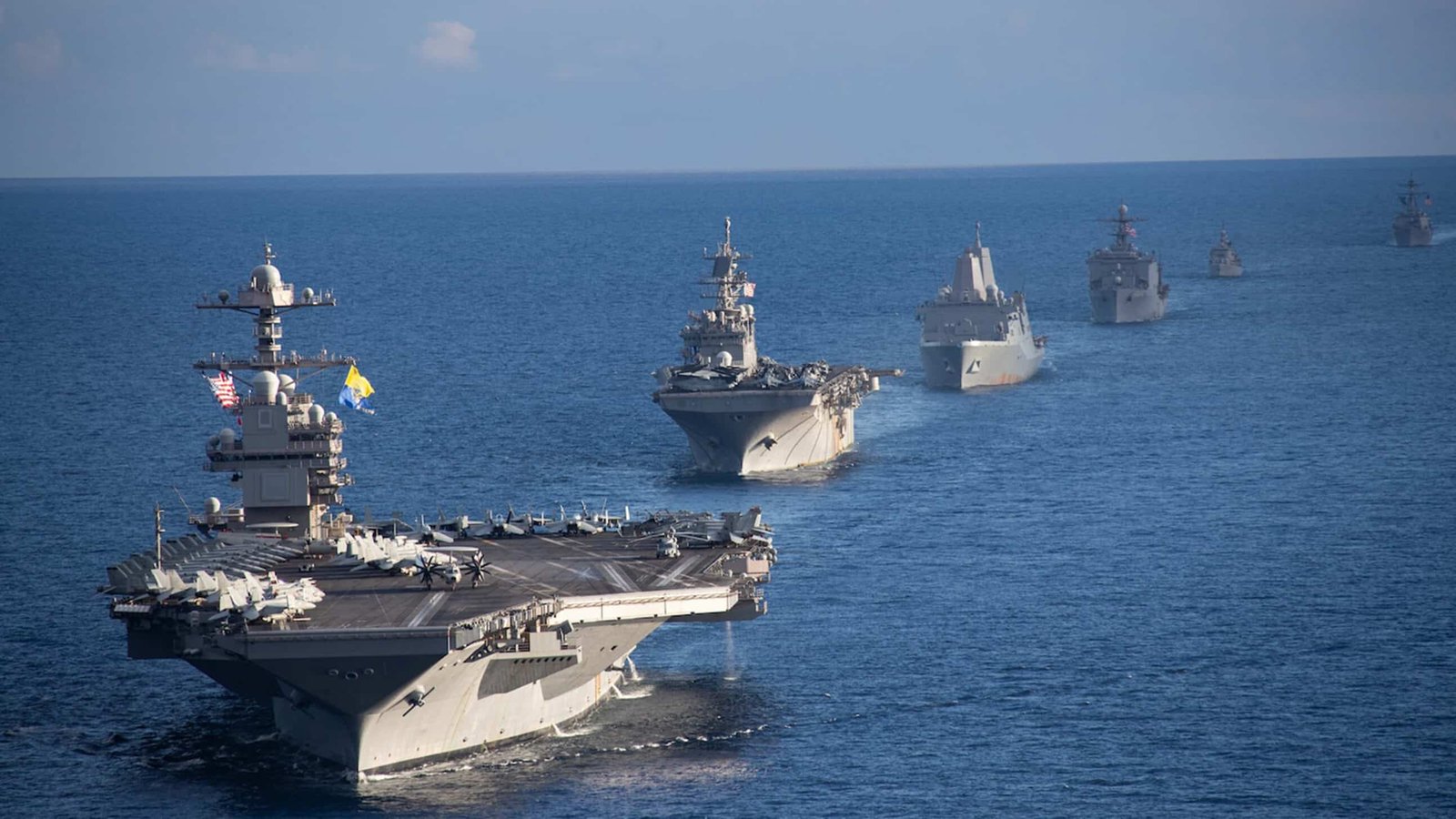US Navy warship anchored off the coast of Haiti amid rising security concerns