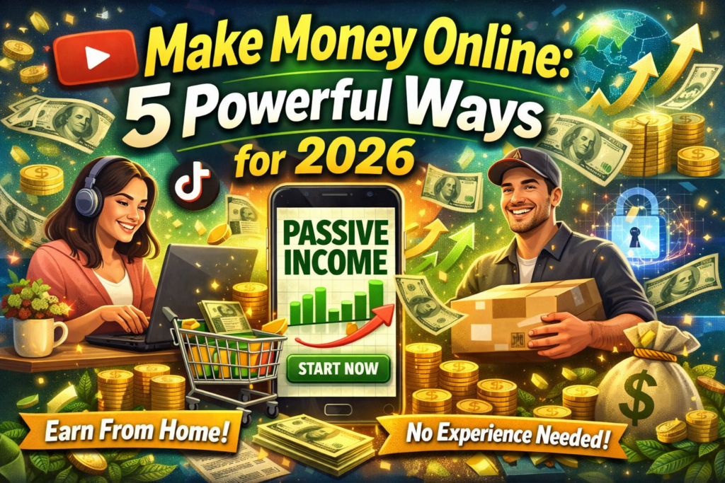Make money online in 2026 with proven strategies